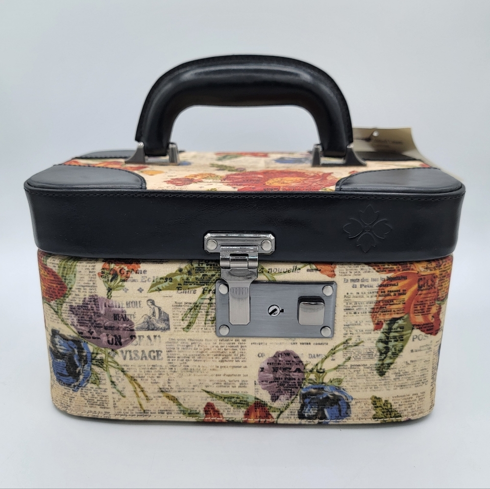 Patricia Nash Train Case Handbag NEW #2845